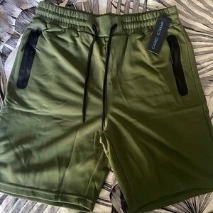 NET Men's Olive Green Shorts
